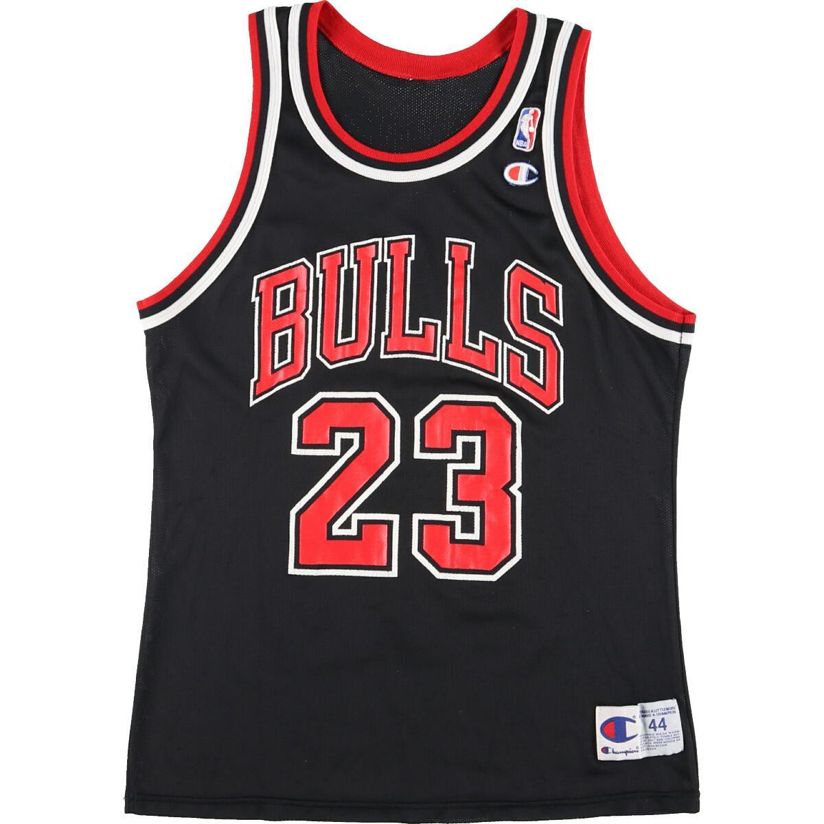 90日にち 王者 Champion Nba Chicago Bulls シカゴブルズ Michael Jordan マイケルジョーダン 試合ジャージー レプリカユニフォーム 44 メンズm ヴィンテージ Eaa 中古 Olc54 Fr