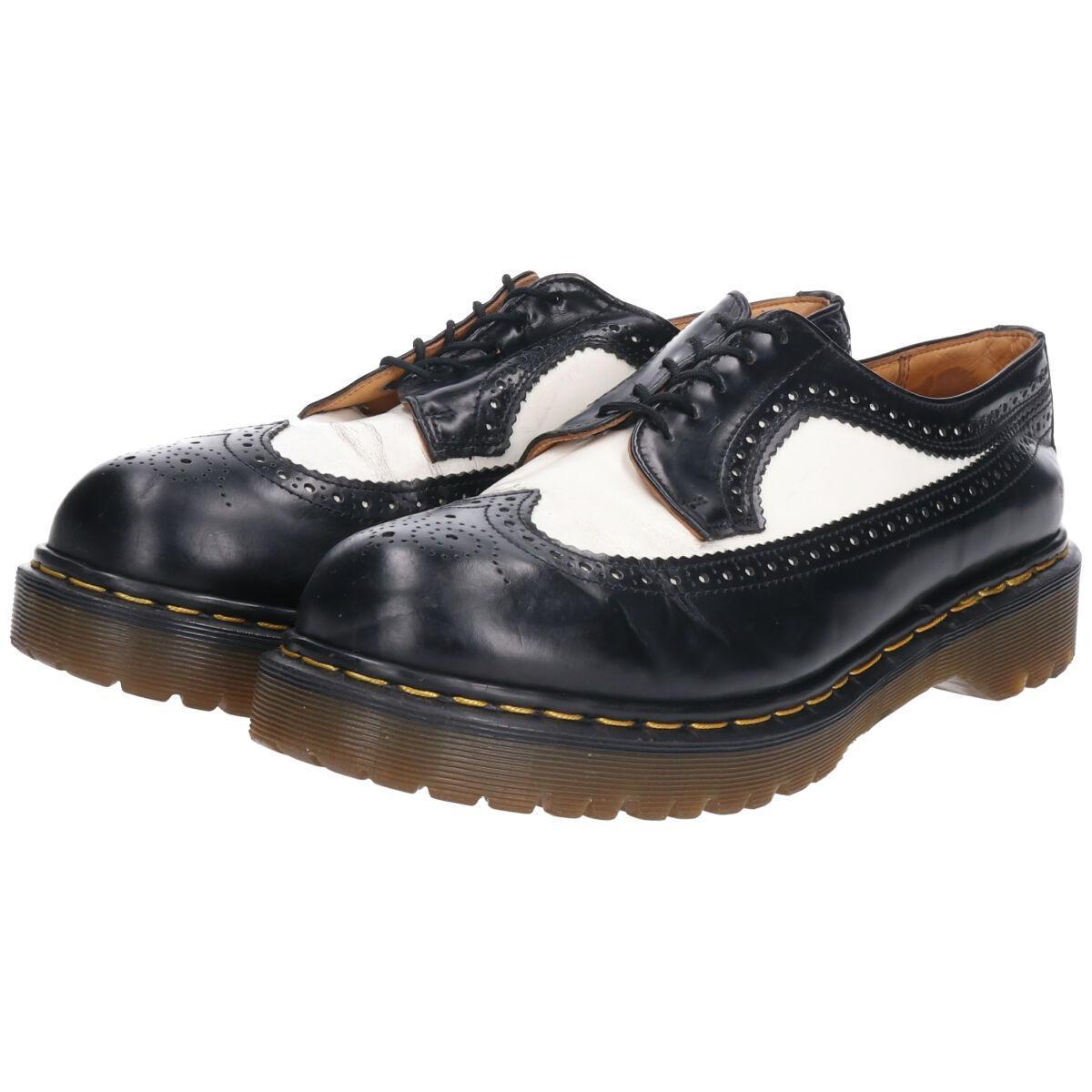 有名人芸能人 ウイングチップシューズ コンビカラー Dr Martens ドクターマーチン コンビカラー Dr Martens ドクターマーチン 英国製 Saa メンズ28 5cm Uk10 ブーツ Www Radio10 Sr