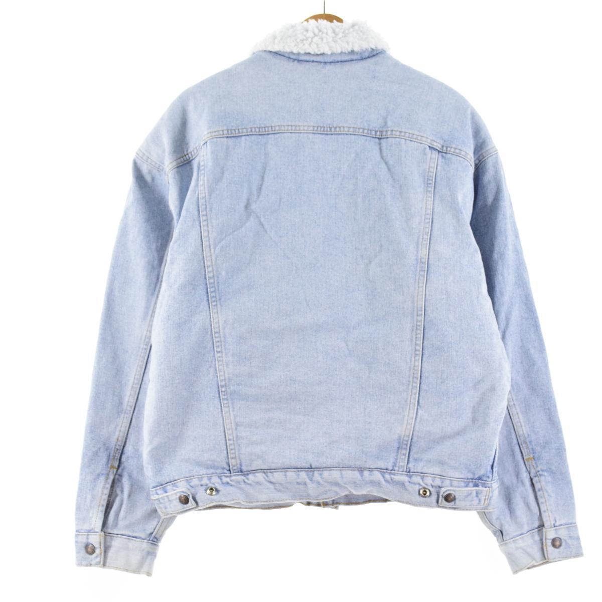 90年月日 リーバイス Levi S デニムボアジャケット メンズl ヴィンテージ Eaa 中古 Dc Cops Org