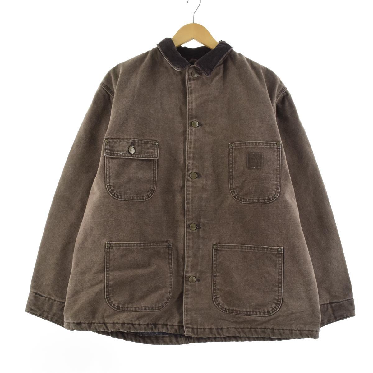 貨車心髄 Carhartt ミシガンチョアコート 合鴨人格蓋うオール メンズl Eaa184524 中古 211014 Loadedcafe Com