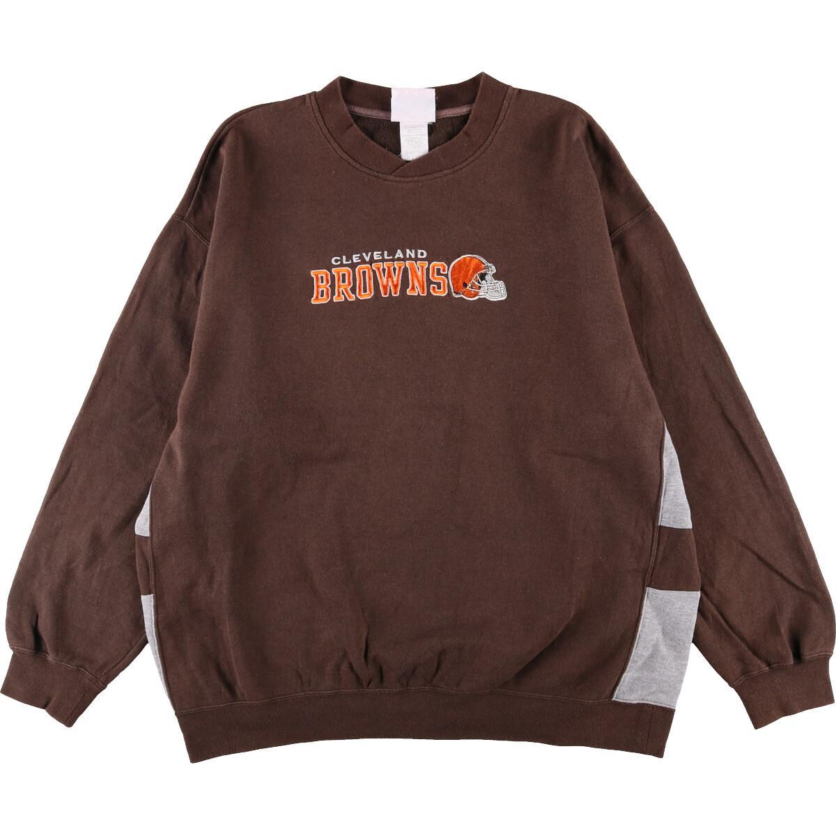 Nfl Cleveland Browns クリーブランドブラウンズ ロゴスウェット トレーナー メンズxxl Eaa1372 中古 2100 Tajikhome Com