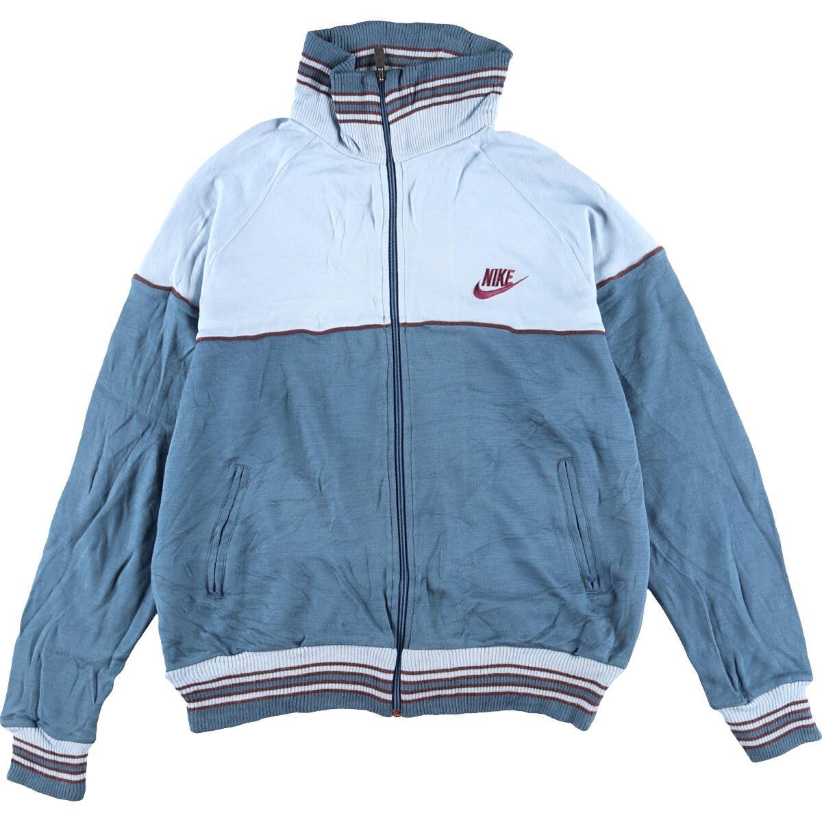 80年代 ナイキ Nike 紺タグ フルジップスウェットシャツ トレーナー メンズl ヴィンテージ Eaa 中古 2100 Cdm Co Mz