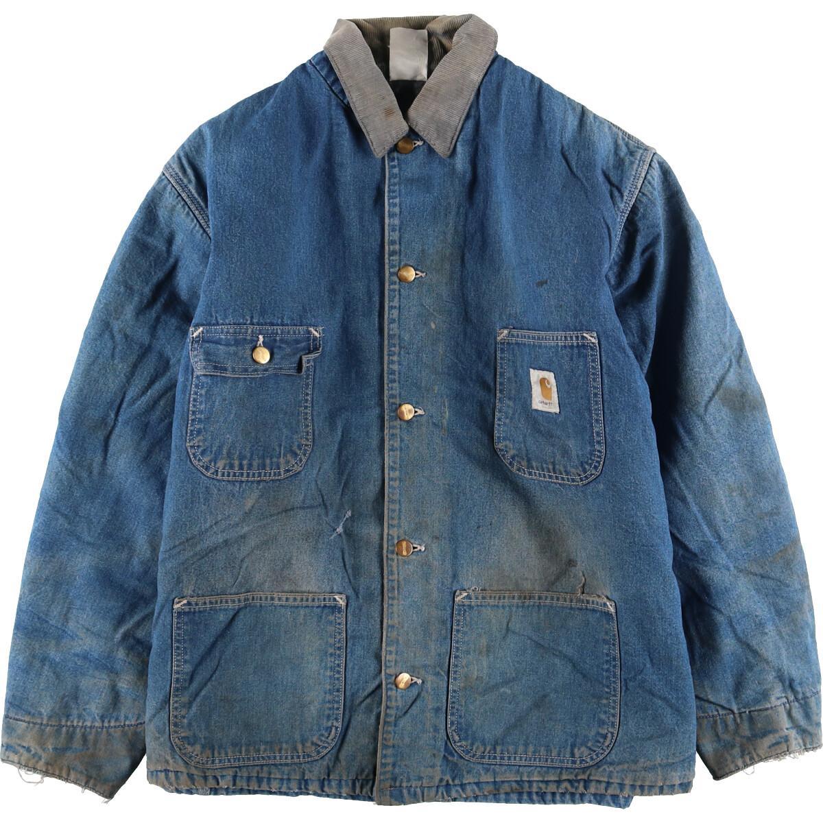 楽天市場 古着 カーハート Carhartt ミシガンチョアコート デニムカバーオール メンズxl Eaa 古着屋jam
