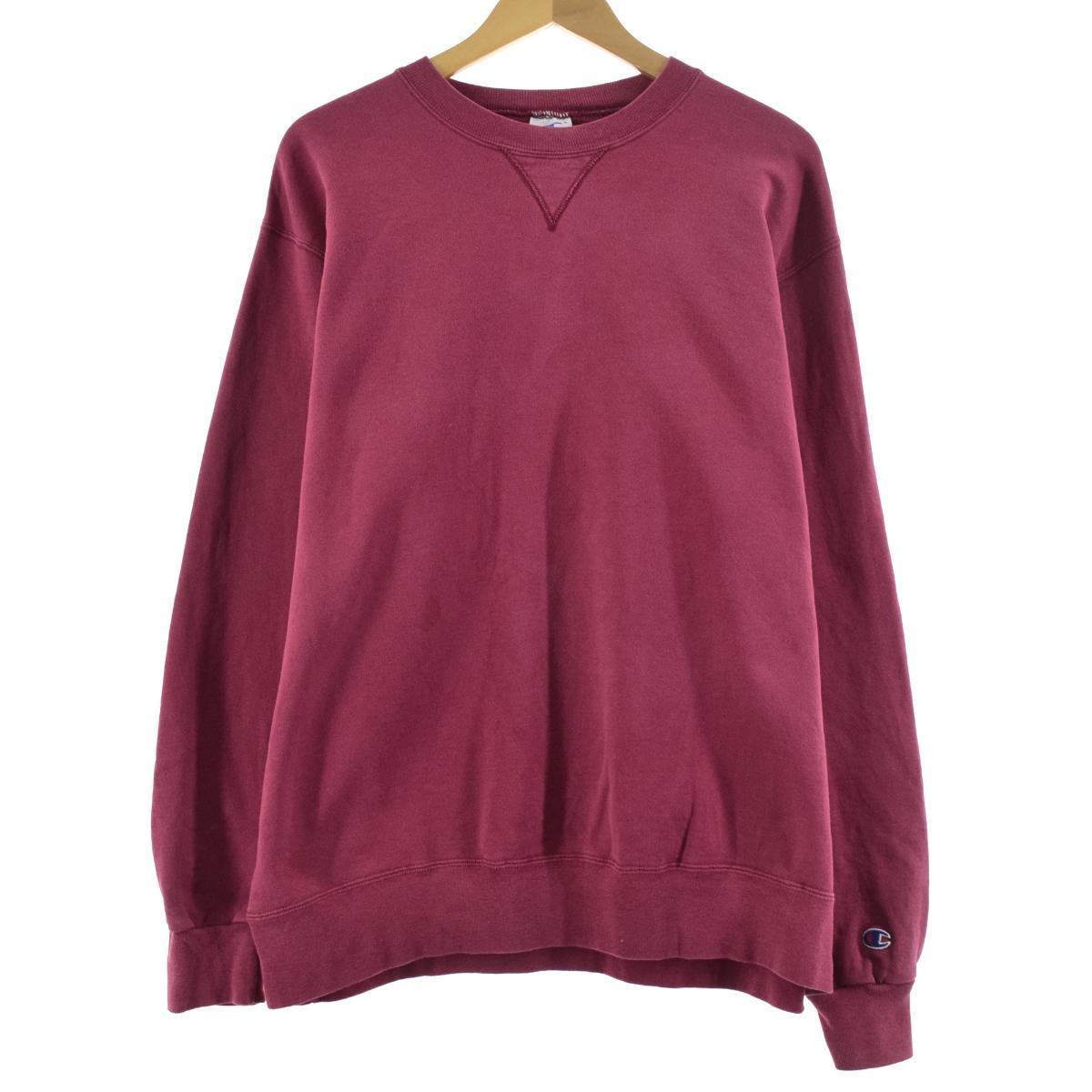 90年代 チャンピオン Champion 無地スウェット トレーナー メンズxl ヴィンテージ Eaa 中古 Ice Org Br