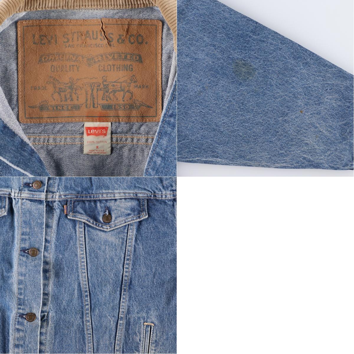 90年代 リーバイス Levi S デニムジャケット Gジャン Usa製 レディースxl ヴィンテージ Eaa 中古 Oswegocountybusiness Com
