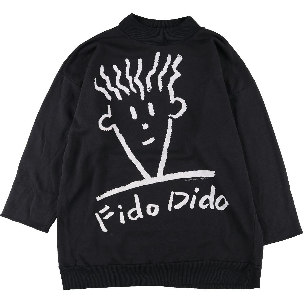 ファイドダイド Fido Dido ハイネック 七分袖 プリントスウェットシャツ トレーナー メンズxl Eaa1750 中古 Fitzfishponds Com