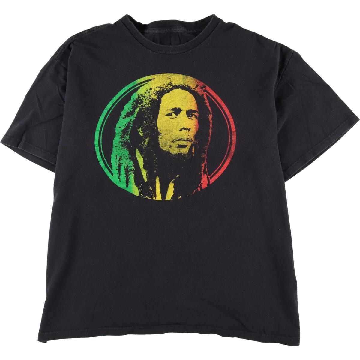 本物保証 古着 Zion Bob Marley ボブマーリー バンドtシャツ バンt メンズl Eaa 中古 25 大人も着やすいシンプルファッション Css Edu Om