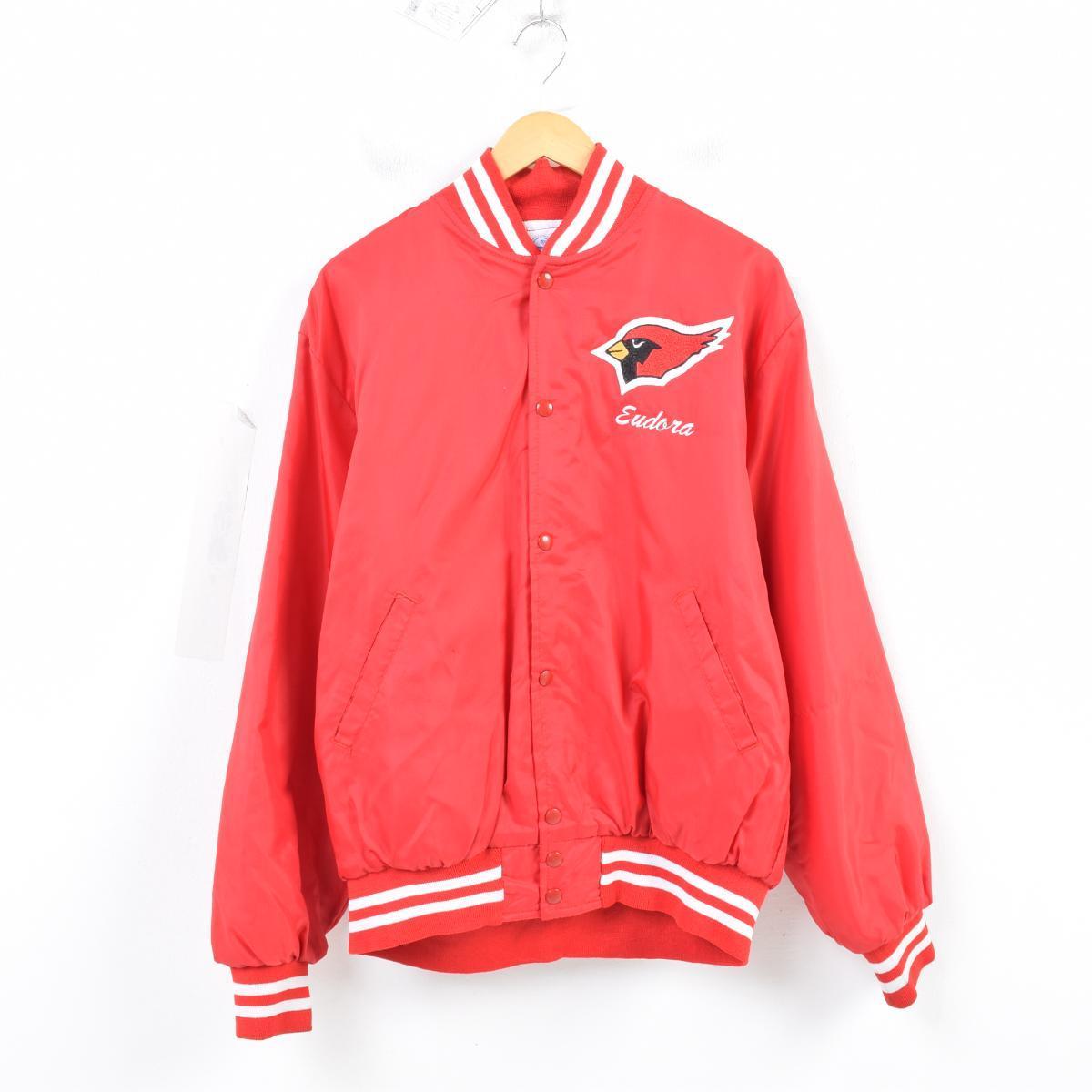 【楽天市場】90年代 GEM SPORTSWEAR NFL ARIZONA CARDINALS アリゾナ カージナルス ナイロンスタジャン
