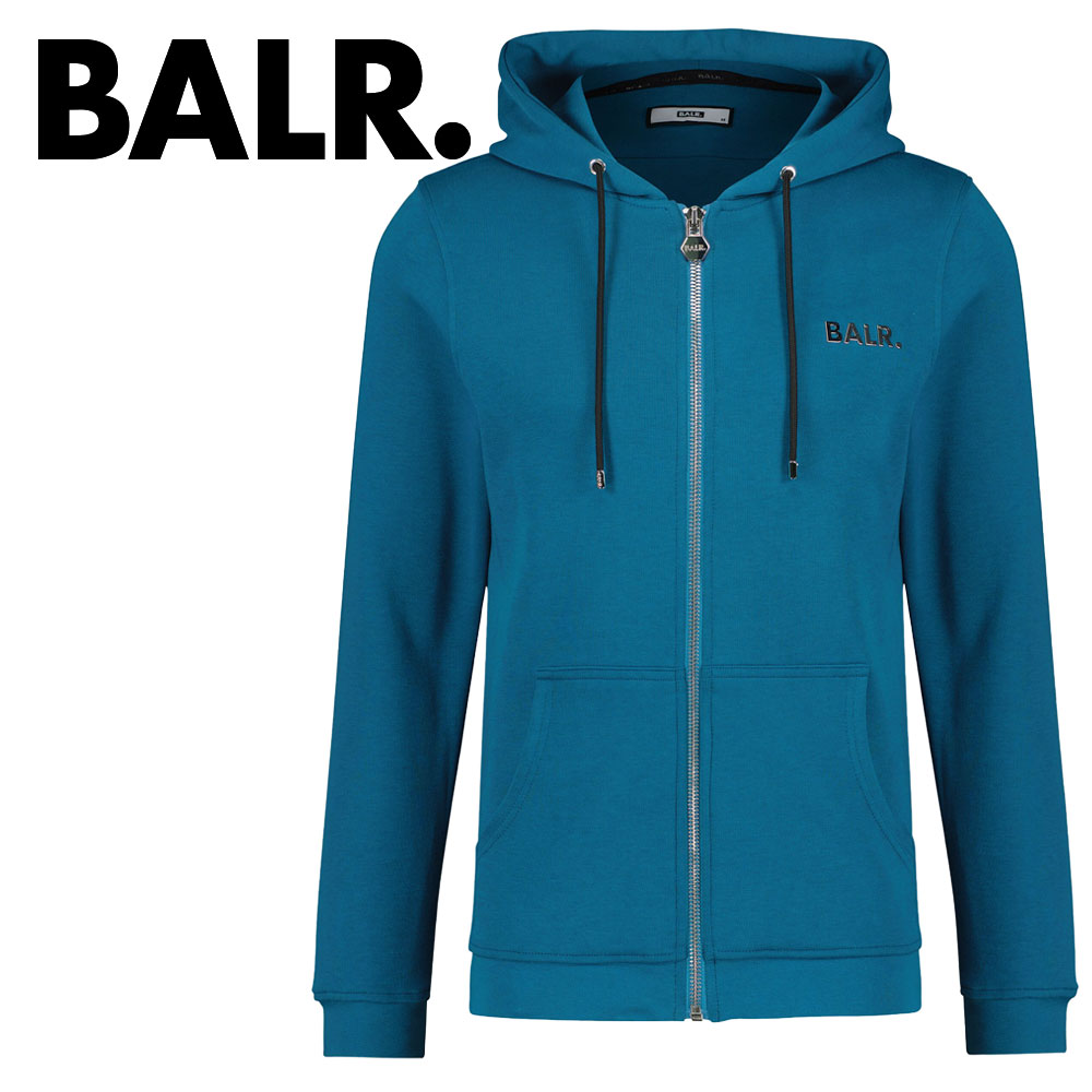 25 Off Balr ダービーハット Q続物 ジップアップ フーディー メンズ B1266 1001 Q Series Straight Zip Through Hoodie Blue Ink S M L Xl 青碧インキ スエット パーカー ロゴタイプ フルジップ 並行輸入エレガンス あす生易しい Loadedcafe Com