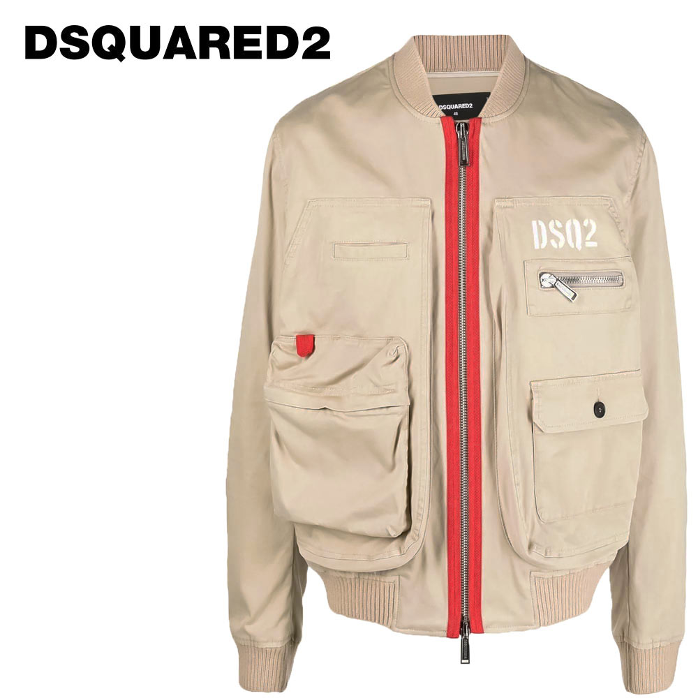 楽天市場】【45%OFF】DSQUARED2 (ディースクエアード) College Bomber