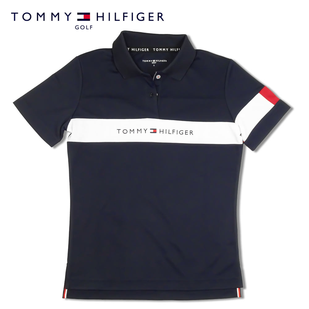 安い購入 Tommy Hilfiger Golf トミーヒルフィガー ゴルフ ショートスリーブポロシャツ レディース Thla105 Tommy Logo Polo Nvy 30 S M L Llサイズ ネイビー 半袖 吸水速乾 抗菌防臭 Uvカット ゴルフウェア あす楽 W お1人様1点限り Ticket Cineplexbd Com