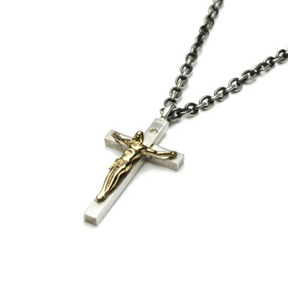 K10イエローゴールド ダイヤモンド ロザリオ クロス ネックレス S JARCNC01　クリスマス ギフト プレゼント ペンダント メンズ モチーフ 十字架 キリスト 10金