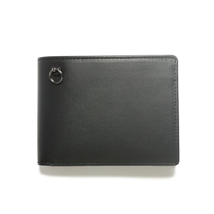 JAM HOME MADE ジャムホームメイド BLACK DIAMOND ミディアムウォレット -LaVish- / 二つ折り紙入れ メンズ ブランド名 一般受け おすすめ 牛皮 黒いこと ヌメ革 分かりやすい +C41:C75遺憾無く入る 差し上げ物 生まれ落ちる日 役立つこと性 商行為 ウォレットチェーン