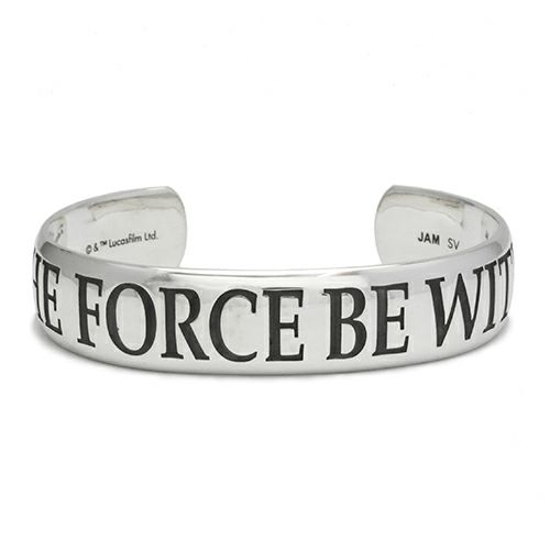 【スターウォーズ / STAR WARS】スターウォーズ \"STAR WARS\u0026trade;\"" メッセージバングル M メンズ レディース 有りの実 しろがね色 オニキス タイガーアイ 共同研究 ウォルトディズニー 堅苦しさ 収集家 気違いグッズ"