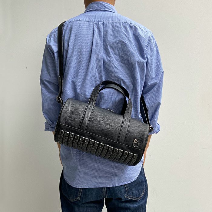 JAM  MADE 2WAY ドラムバッグ ボストンバッグ レザー JAM HOME MADE 2WAY ドラムバッグ ボストンバッグ レザー