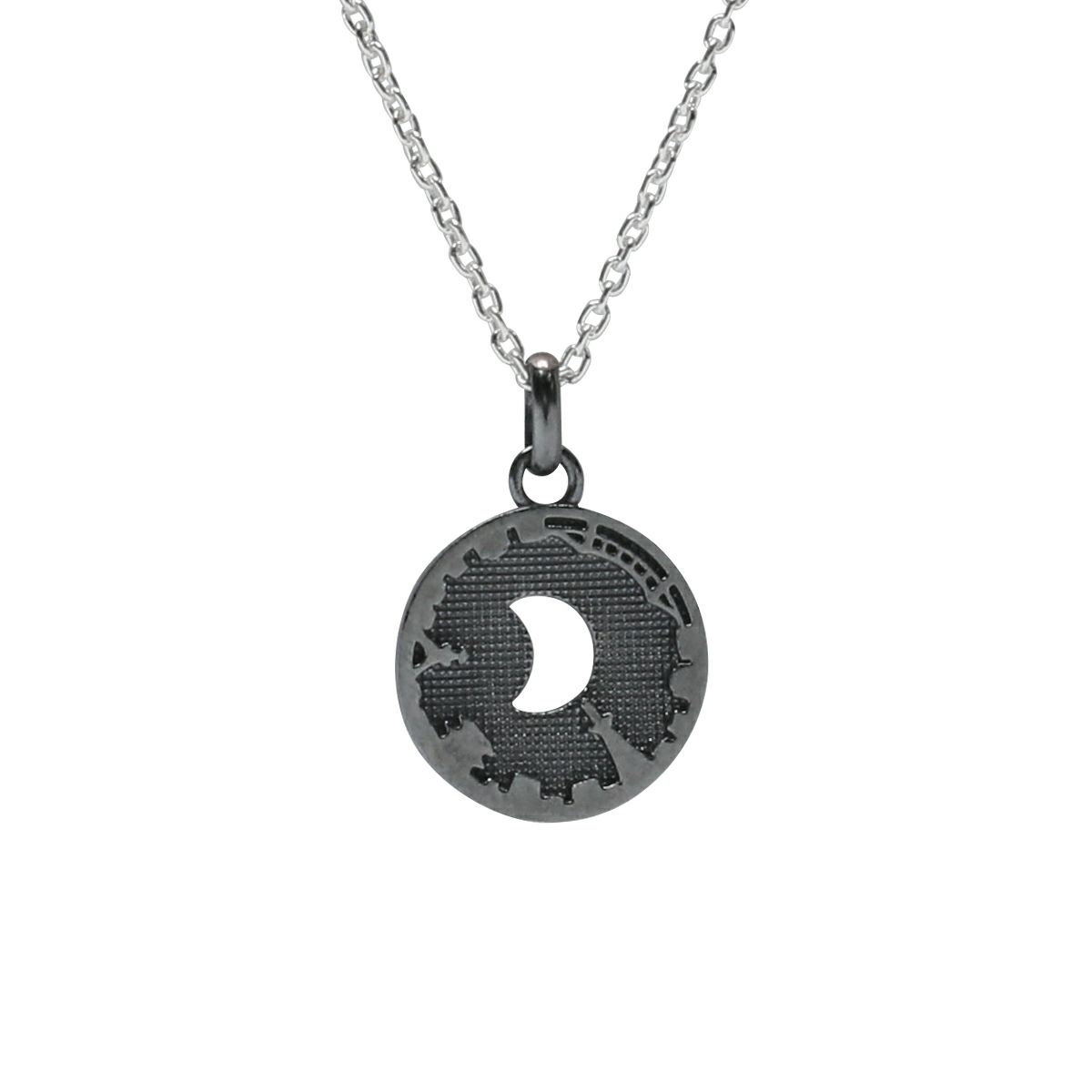 テクノシティ東京 ムーン ネックレス シルバー/RAWカラー 14,399円