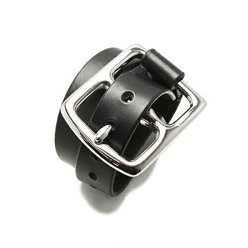 JAM HOME MADE ジャムホームメイド POST 2巻レザーブレスレット -BLACK- メンズ レザー イタリアンレザー 人気　ブランド 太め おすすめ バックル リスシオ ギフト プレゼント