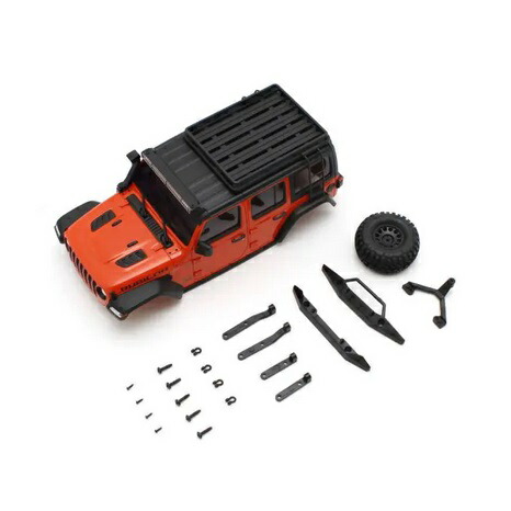 京商 MX-01 ジープ ラングラー アンリミテッド ルビコン アクセサリー付 パンプキンメタリック MXB08MO【沖縄県へ発送不可です】