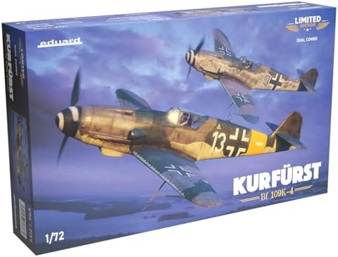 エデュアルド 1/72 デュアルコンボ リミテッドエディション クーアフュルスト Bf109K プラモデル EDU2155【沖縄県へ発送不可です】