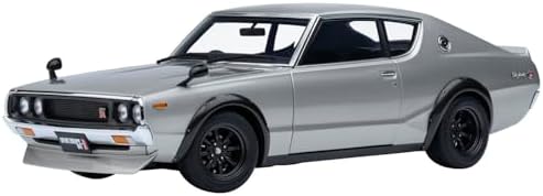 オートアート (AUTOart) 1/18 日産 スカイライン 2000GT-R (KPGC110) チューンド・バージョン シルバー 完成品 77466【沖縄県へ発送不可です】