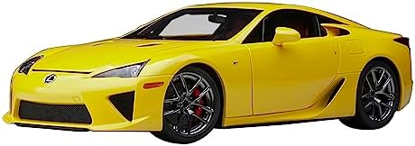 オート工芸 (AUTOart) 1/18 レクサス LFA (パール・黄色) 遣っ付ける品【沖縄県へ送りとどける不可です】