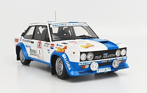 京商一風変わった 1/18 勅令 131 アバルト 1980 1000湖 #1 遣っ付ける品【沖縄県へ送りとどける不可です】