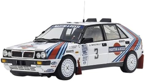 京商オリジナル 1/18 ランチア デルタ HF 4WD オリンパス ラリー ウィナー 1987#3 完成品 KS08960E【沖縄県へ発送不可です】