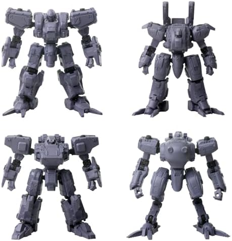 壽屋(KOTOBUKIYA) フロントミッション ストラクチャーアーツ 1/72 スケール プラスティック モデルキット シリーズ アディショナルセレクション Vol.1 全4種BOX プラキット【沖縄県へ発送不可です】