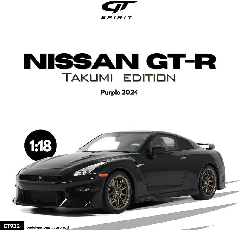 GT SPIRIT 1/18 日産 GT-R 匠エディション 2024 (パープル) 完成品ミニカー GTS932【沖縄県へ発送不可です】