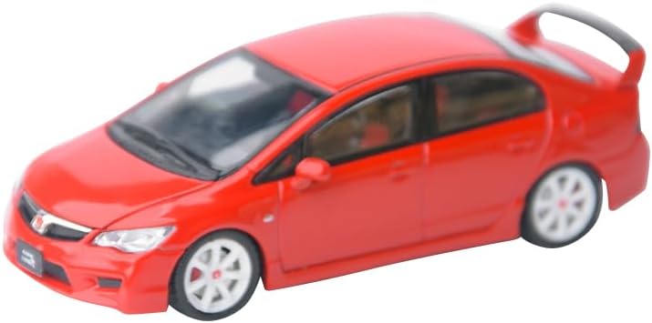 ジェネシスカンパニー (Genesis Company) Model 1 1/64 ホンダ シビック タイプR (FD2) フレームレッド 完成品 C33321【沖縄県へ発送不可です】