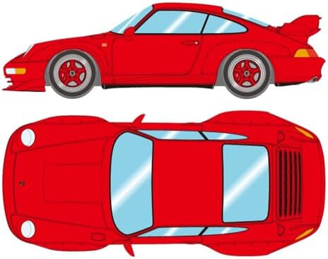 VISION 1/43 ポルシェ 911 (993) GT2 ストリート 1996 ガーズレッド (レッドホイール) 完成品 VM114I【沖縄県へ発送不可です】