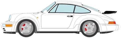 メイクアップ (Make up) VISION 1/43 Porsche 911 (964) Turbo 3.6 1993 ホワイト 完成品 VM158H【沖縄県へ発送不可です】|じゃにおべる模型