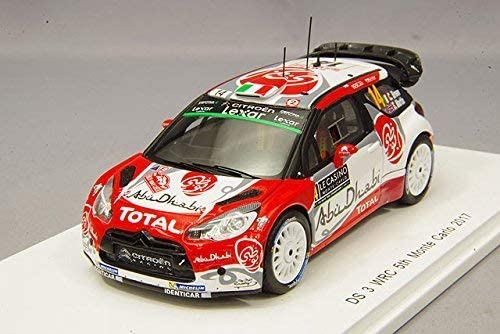 ☆ スパーク 1/43 シトロエン DS3 WRC 2017 WRC モンテカルロ ラリー 5位 #14 C.ブリーン/S.マーティン【沖縄県へ発送不可です】