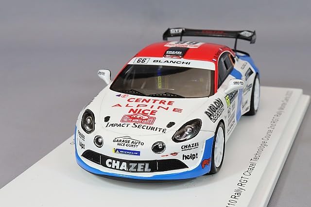 ☆ スパーク 1/43 アルピーヌ A110 ラリー RGT シャゼル テクノロジー コルセ 2023 ラリー モンテカルロ RGT 2位 #66 D.Ferraro/M.Corneglio【沖縄県へ発送不可です】