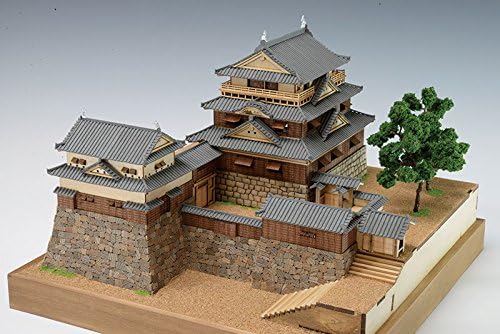 ウッディジョー 1/150 松山城 木製模型 組立キット【沖縄県へ発送不可です】｜じゃにおべる模型