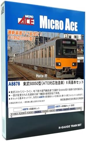 マイクロエース Nゲージ 東武50050型 (ATO対応改造車) 6両基本セット 鉄道模型 電車 A8878【沖縄県へ発送不可です】｜じゃにおべる模型