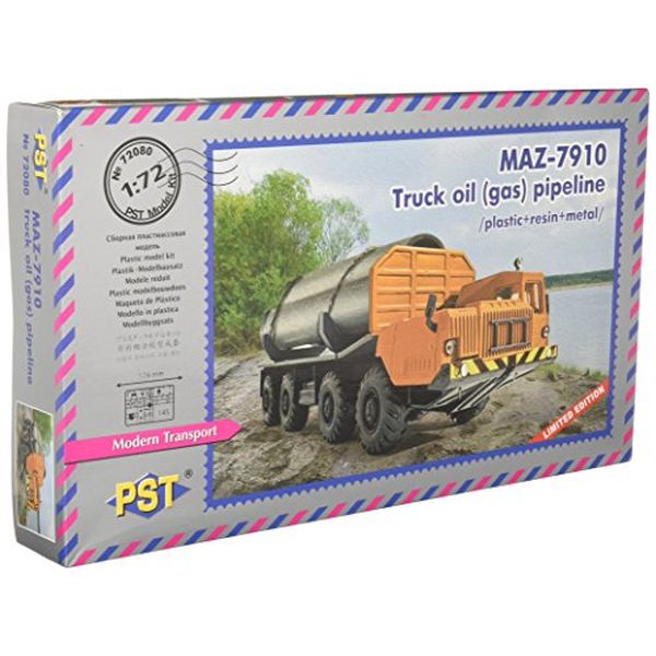PST 1/72 ロシア MAZ-7910超大型トラック パイプライン運搬型 プラモデル PS72080【沖縄県へ発送不可です】