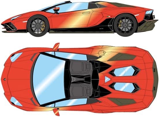 EIDOLON 1/43 ランボルギーニ アヴェンタドール LP780-4 ウルティメ ロードスター 2021 (Nireo Wheel) アランチオクサント 完成品【沖縄県へ発送不可です】|じゃにおべる模型