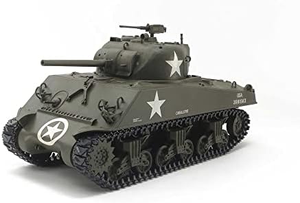 タミヤ 1/35 RCタンクシリーズ No.17 アメリカ M4A3シャーマン戦車 組立キット 専用プロポ付き 48217【沖縄県へ発送不可です】
