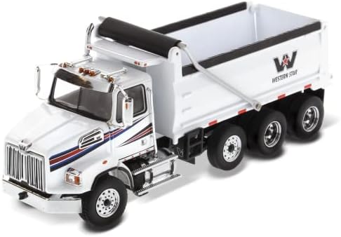 DIECAST MASTERS Western Star 4700 SB ダンプトラック ホワイトキャブ/ホワイトダンプボディ【沖縄県へ発送不可です】