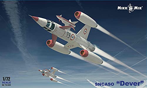 ミクロミル 1/72 フランス空軍 SNCASO デヴェル 計画垂直離着陸要撃機 プラモデル MKR72-020【沖縄県へ発送不可です】