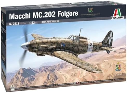 イタレリ 1/32 WW2 イタリア マッキ MC.202 フォルゴーレ 日本語補足説明書付属 プラモデル IT2518JP【沖縄県へ発送不可です】