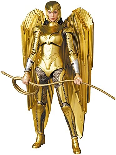 MAFEX マフェックス No.148 WONDER WOMAN ワンダーウーマン GOLDEN ARMOR Ver. 全高約160mm 塗装済み アクションフィギュア【沖縄県へ発送不可です】