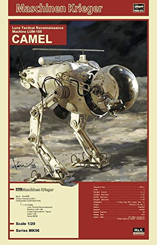 ハセガワ マシーネンクリーガー 月面用戦術偵察機 LUM-168 キャメル 1/20スケール プラモデル MK06【沖縄県へ発送不可です】