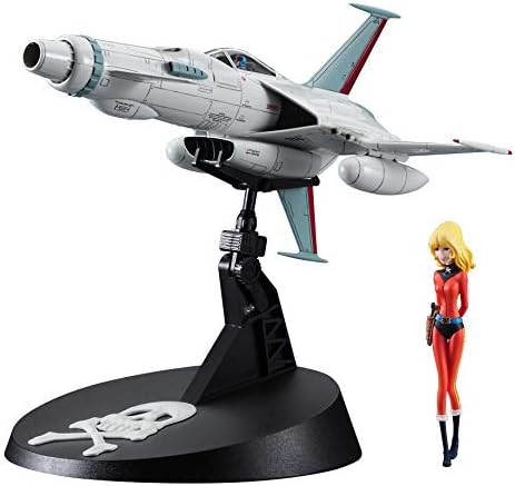 ハセガワ クリエーターワークスシリーズ 宇宙海賊キャプテンハーロック スペースウルフ SW-190 対マゾーン戦 w/有紀螢フィギュア 1/72スケール プラモデル 64785【沖縄県へ発送不可です】画像