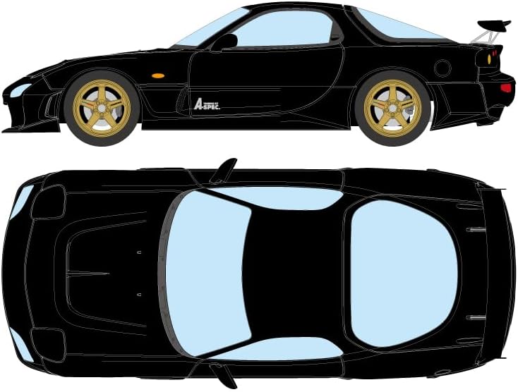 EIDOLON 1/43 マツダ RX-7 (FD3S) マツダスピード GTコンセプト ブラック 完成品【沖縄県へ発送不可です】