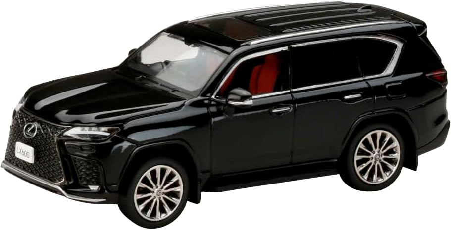 京商　LX570 スターライトブラックガラスフレーク 京商 ミニカー | 京商 オリジナル 1/18 レクサス LX570 左