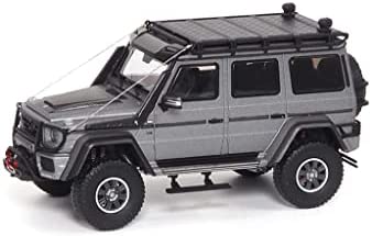 【Almost Real】 Brabus 550 Adventure Mercedes-Benz G-Class 4×42 - 2017 - Monza Grey Magno 1/43規模 為し終わる品ダイキャストカー 460308【沖縄県へ送りとどける不可です】 車-乗り物のおもちゃ-おもちゃ