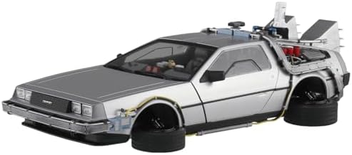 青島文化教材社 ムービーメカ No.BT-02 バック・トゥ・ザ・フューチャー PartII タイムマシン 1/24スケール プラモデル (自動車)