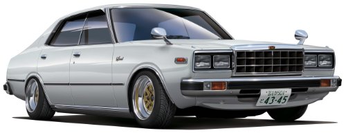 激安セール❗旧車✨プラモデル✨ローレル、シルビア、コスモ、レビン✨４台セット アオシマ 1/24 日産ローレル SGX プラモデル ピラー修正 完成品